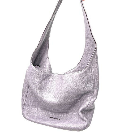 Michael Kors | Lilac Light Purple Pebble Leather Hobo RARE - Picture 1 of 6